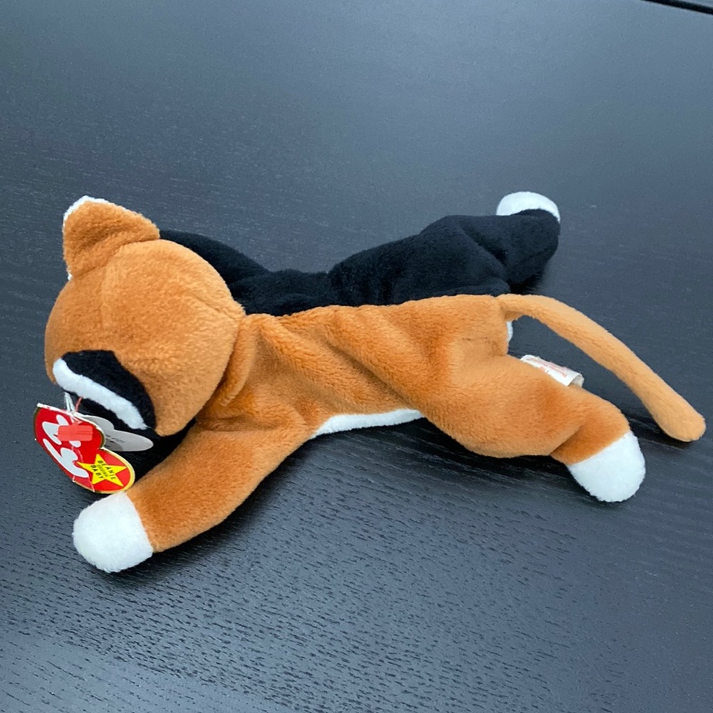 TY Beanie Baby “Chip” the Cat - PVC Pellet - 1996 - Picture 5 of 11